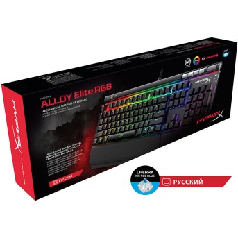 Клавиатура HyperX Alloy Elite RGB Mechanical Gaming Keyboard MX Blue - Metoo (3)
