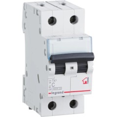 Автоматический выключатель Legrand 404046 2П C 40A TX3 6000 6kA