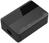 Универсальное зарядное устройство LDNIO A4808Q 65W 2*USB-C 2*USB Чёрный