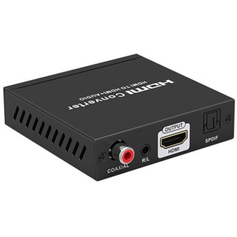 Видеоконвертер + деэмбеддер Lenkeng LKV3061 (4K@60Hz) в Metoo.kz - Metoo (1)