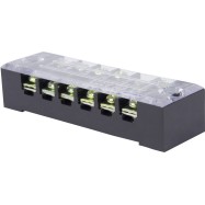Колодка клеммная карболитовая Deluxe TB - 2506 (25A 6P)