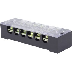 Колодка клеммная карболитовая Deluxe TB - 2506 (25A 6P)