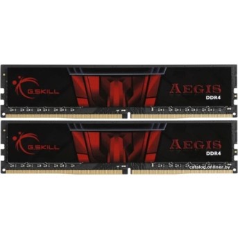 Комплект модулей памяти G.SKILL Aegis F4-2666C19D-16GIS DDR4 16GB (Kit 2x8GB) 2666MHz - Metoo (3)