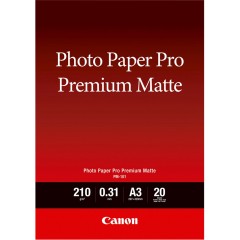 Матовая фотобумага Canon Pro Premium Matte PM-101 A3, 20 шт.