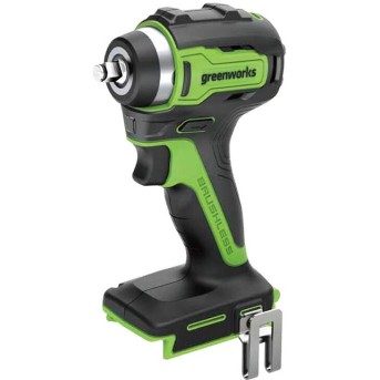 Гайковерт ударный аккумуляторный Greenworks G24IW200 24V 200 Нм бесщеточный без АКБ и ЗУ - Metoo (1)