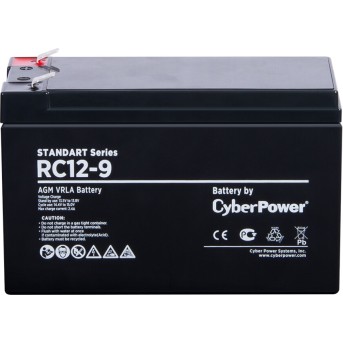 Аккумуляторная батарея CyberPower RC12-9 12В 9 Ач - Metoo (2)
