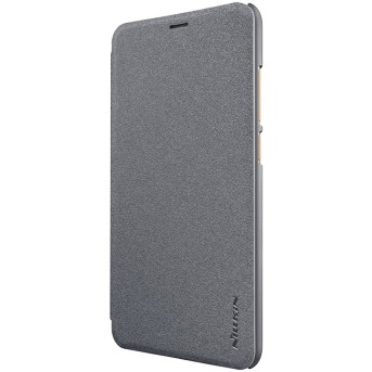 Чехол для смартфона NILLKIN для Redmi 5 (Sparkle Leather Case) Книжка Темно-серый - Metoo (2)