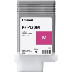 Чернила пигментные Canon Pigment Ink Tank PFI-120 MAGENTA (для TM-200, TM-205, TM-300, TM-305.)