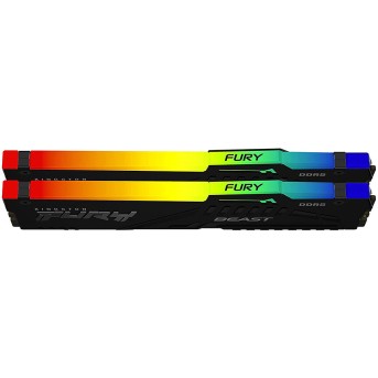 Комплект модулей памяти Kingston FURY Beast KF560C36BBEAK2-64 DDR5 64GB (Kit 2x32GB) 6000MHz - Metoo (3)