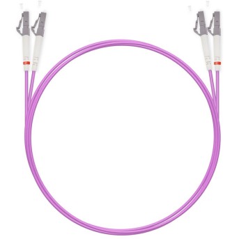 Патч Корд Оптоволоконный LC/UPC-LC/UPC MM OM3 50/125 Duplex 3.0мм 1 м в Metoo.kz - Metoo (2)