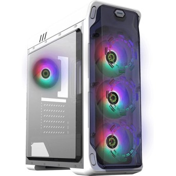 Компьютерный корпус Gamemax Starlight FRGB White без Б/<wbr>П - Metoo (1)