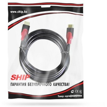Интерфейсный кабель HDMI-HDMI SHIP SH6016-5P 30В Пол. пакет - Metoo (2)