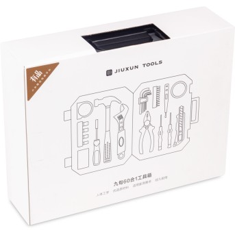 Набор инструментов Xiaomi JIXUN Home daily kit Черный - Metoo (3)