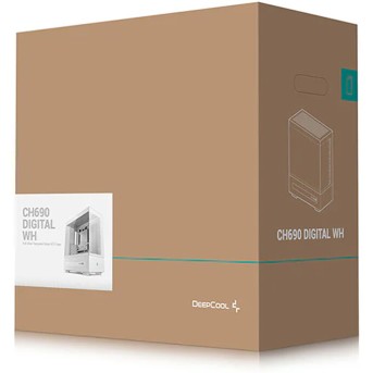 Компьютерный корпус Deepcool CH690 DIGITAL WH без Б/<wbr>П - Metoo (3)