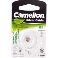 Батарейка CAMELION Silver Oxide SR41-BP1(0%Hg)