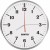 Часы настенные Centek СТ-7100 White - Metoo (1)
