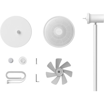 Вентилятор напольный беспроводной Smartmi Standing Fan 2S (ZLBPLDS03ZM) Белый - Metoo (3)