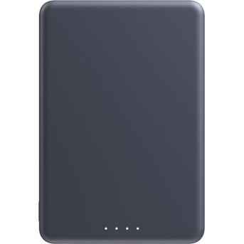 Портативный внешний аккумулятор Xiaomi Super Slim Magnetic Power Bank 5000 Black - Metoo (1)