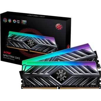 Комплект модулей памяти ADATA XPG SPECTRIX D41 RGB AX4U36008G18I-DT41 DDR4 16GB (Kit 2x8GB) - Metoo (3)