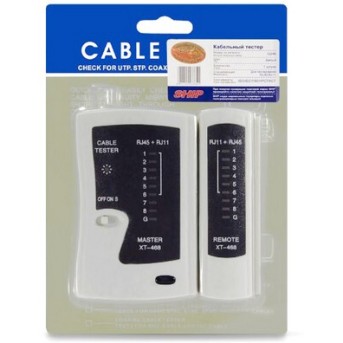 Кабельный тестер Ship G468 Для тестирования RJ-11 RJ-45 - Metoo (3)