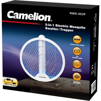 Электрическая мухобойка CAMELION RMS-003F-CB - Metoo (2)