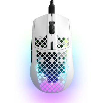 Компьютерная мышь Steelseries Aerox 3 (2022) Snow - Metoo (3)