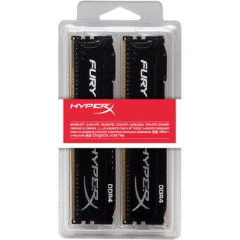 Комплект модулей памяти Kingston HyperX Fury HX429C17FBK2/<wbr>32 DDR4 32GB (2x16GB) DIMM PC4-23466/<wbr>2933 - Metoo (2)
