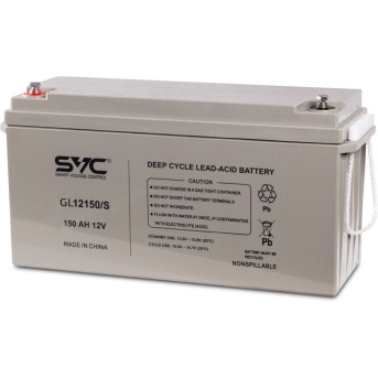 Аккумуляторная батарея SVC GL1250/<wbr>S 12В 50 Ач (230*138*174) - Metoo (1)