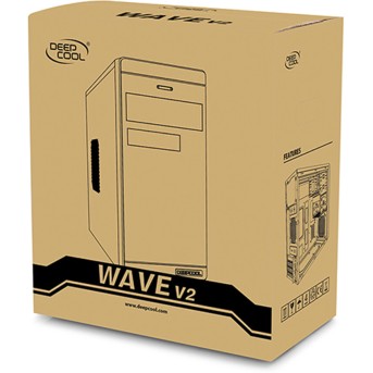 Компьютерный корпус Deepcool WAVE V2 без Б/<wbr>П - Metoo (3)