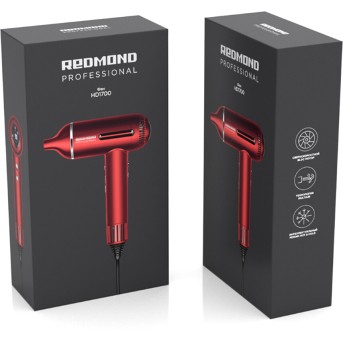 Фен Redmond HD1700 Красный - Metoo (3)