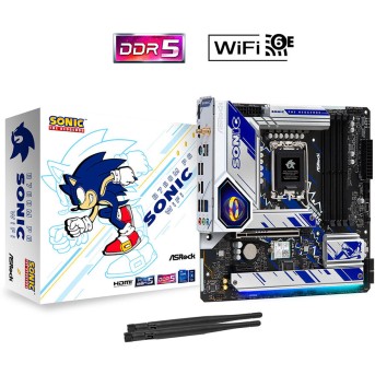 Материнская плата ASRock B760M PG SONIC WIFI - Metoo (1)