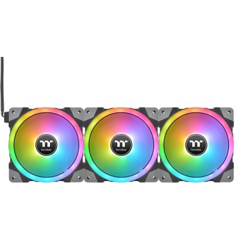 Кулер для компьютерного корпуса Thermaltake SWAFAN EX14 RGB PC Cooling Fan (3-Fan Pack) - Metoo (3)