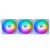 Кулер для компьютерного корпуса Thermaltake CT140 ARGB Sync PC Cooling Fan Hydrangea Blue (3 pack) - Metoo (2)