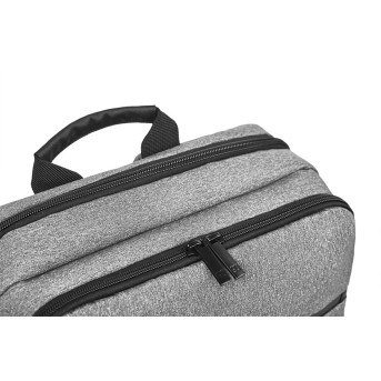 Рюкзак NINETYGO Classic Business Backpack Светло-серый - Metoo (3)
