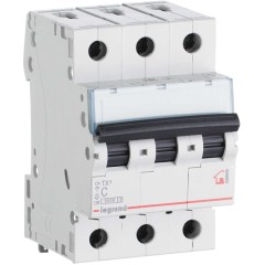 Автоматический выключатель Legrand 404057 3П С 20A TX3 6000 6kA