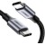 Интерфейсный кабель Ugreen US316/<wbr>70427 USB-C на USB-C 100W 1 м Чёрный - Metoo (1)