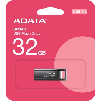 USB-накопитель ADATA AROY-UR340-64GBK 64GB Черный - Metoo (3)