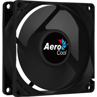 Кулер для компьютерного корпуса AeroCool FORCE 8 Black Molex + 3P - Metoo (1)