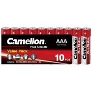 Батарейка CAMELION Plus Alkaline LR03-SP10-DA 10 шт. в плёнке