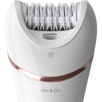 Эпилятор Philips серии 8000 BRE730/<wbr>10 для влажного и сухого бритья - Metoo (2)