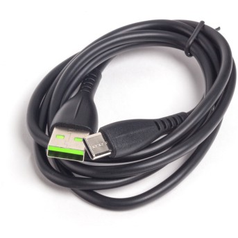 Интерфейсный кабель Awei Type-C CL-115T 2.4A 1m Чёрный - Metoo (2)