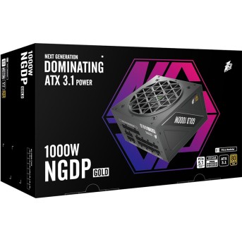 Блок питания 1STPLAYER NGDP 1000W Gold - Metoo (3)