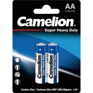 Батарейка CAMELION Super Heavy Duty R6P-BP2B 2 шт. в блистере