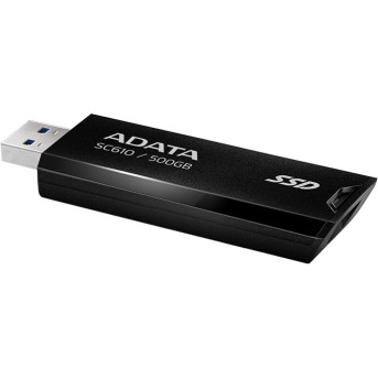 Внешний SSD диск ADATA 500GB SC610 Черный - Metoo (1)