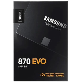 Твердотельный накопитель SSD Samsung 870 EVO SSD 500 ГБ SATA 2.5" - Metoo (3)