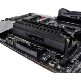 Комплект модулей памяти Patriot Viper 4 Blackout PVB416G360C8K DDR4 16GB (Kit 2x8GB) 3600MHz - Metoo (3)