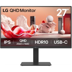 Монитор 27" LG 27BA65QB Black
