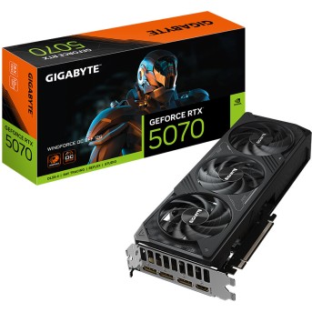 Видеокарта Gigabyte (GV-N5070WF3OC-12GD) RTX5070 WINDFORCE OC 12G - Metoo (3)
