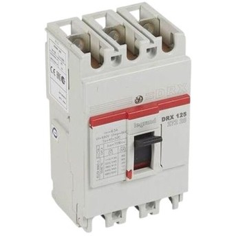Автоматический выключатель Legrand 27220 3П 63A DRX125 20kA термомагнитный - Metoo (1)