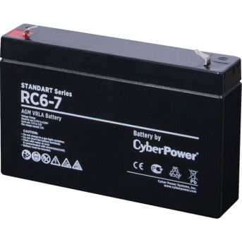 Аккумуляторная батарея CyberPower RC6-7 6В 7 Ач - Metoo (1)